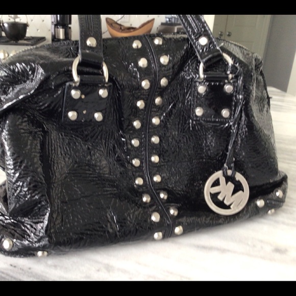 Michael kors handbag crushed patent leather - Picture 2 of 8